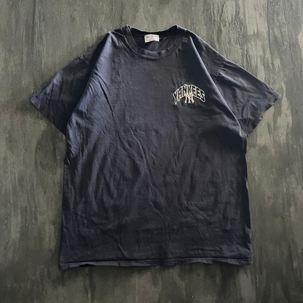 Vintage New york Yankees Shirt Mens XXL Blue 1990s MLB Embroidered